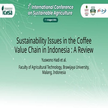 Coffee value chain | PDF
