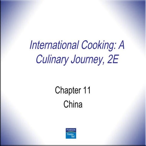 International cooking 11 china | PPT