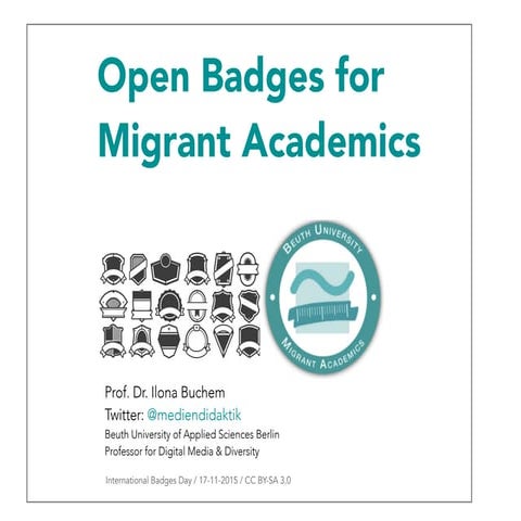Open Badges for Migrant Academics