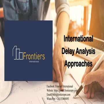 International Delay Analysis Approaches