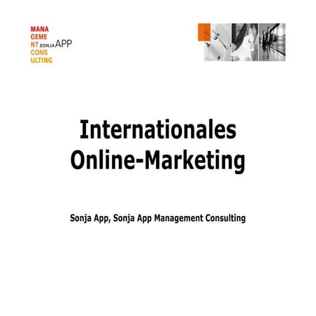 Internationales online marketing november 2011