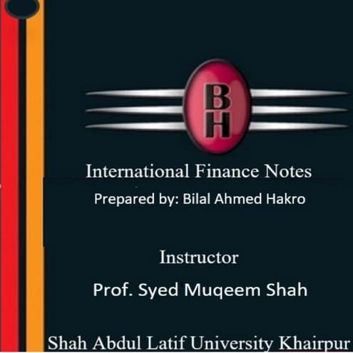 International Finance Notes.pdf