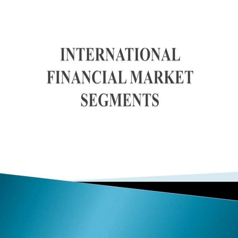International financial market