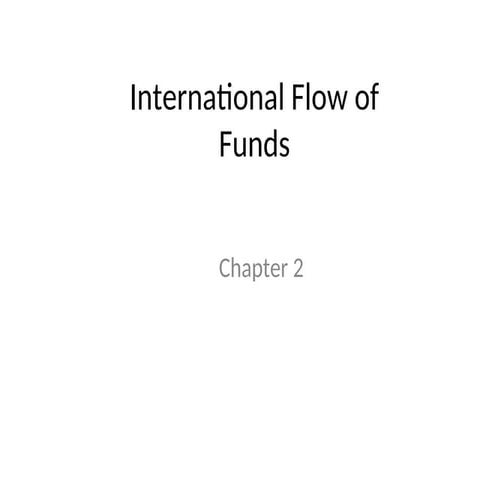 Introduction International flow of funds.ppt