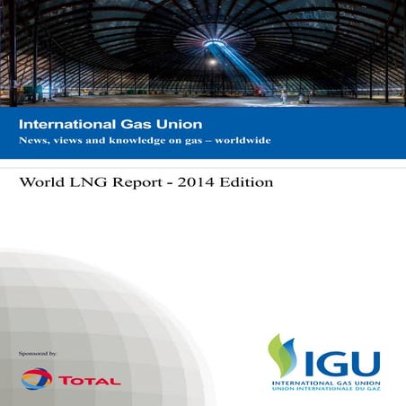 International gas union : 2014 world LNG report