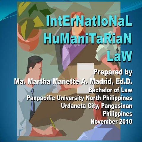 International Humanitarian Law