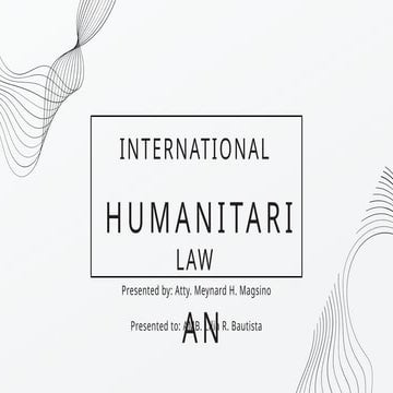 International Humanitarian Law REPORT.pptx