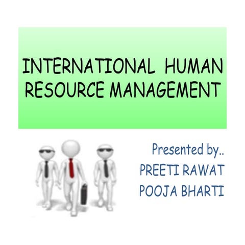 International  human resource management.2 (1)