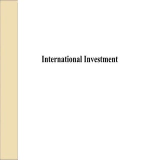 International Investment