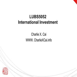 International Investment 2