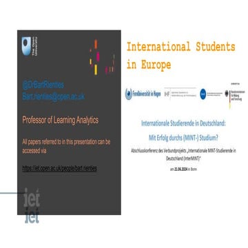 International students in Europe keynote