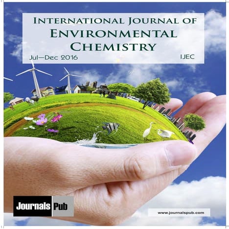 International Journal of Environmental Chemistry - Vol 2_Issue 2 | PDF