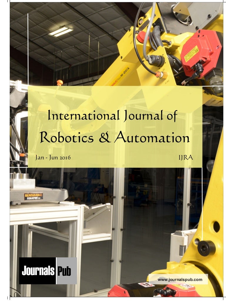 International Journal of Robotics and Automation vol 2 issue 1
