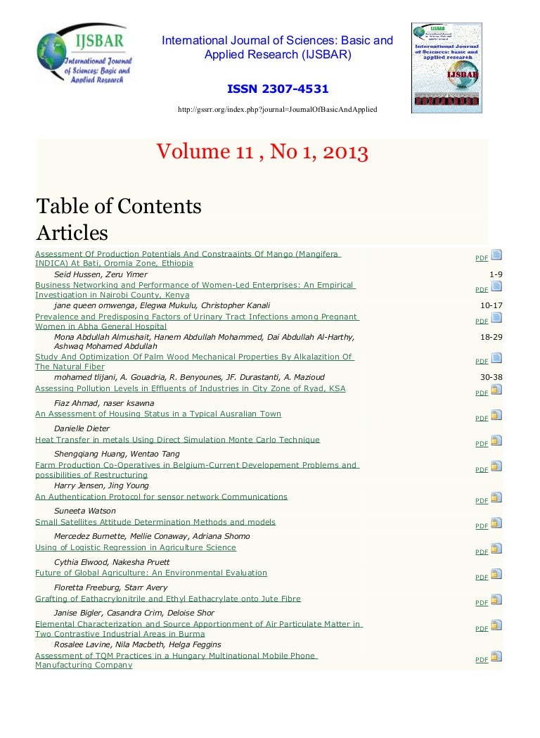 International journal of sciences basic and applied research (ijsbar)…