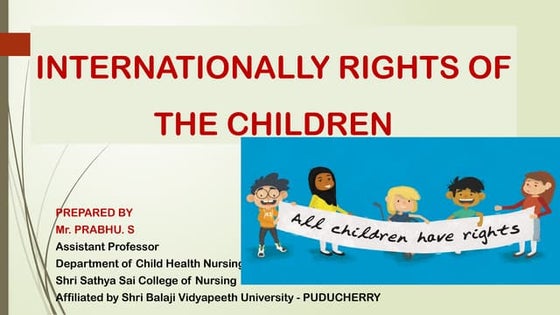 Rights of a Child (Philippines) | PPT