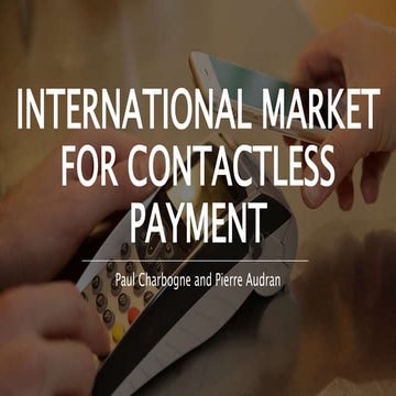 International market for contactless payment