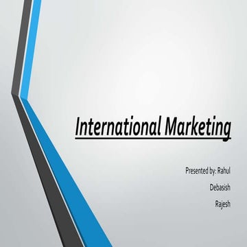 International marketing