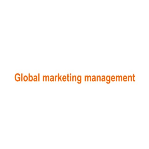 International marketing (6)