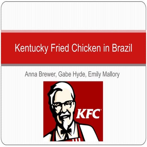 International marketing kfc