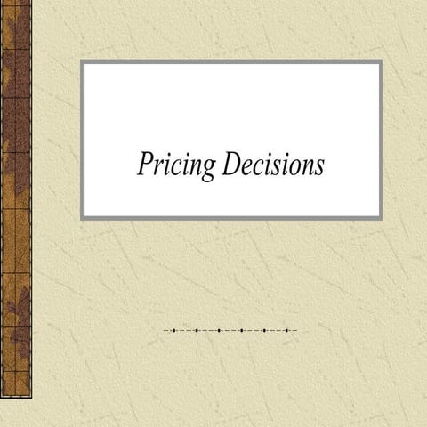 International marketing pricing