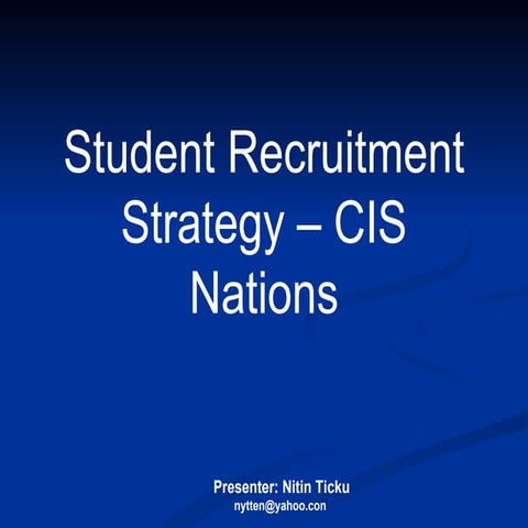 International marketing strategy