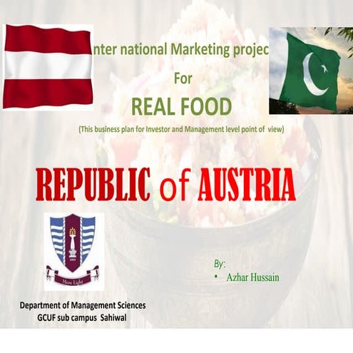 International market project