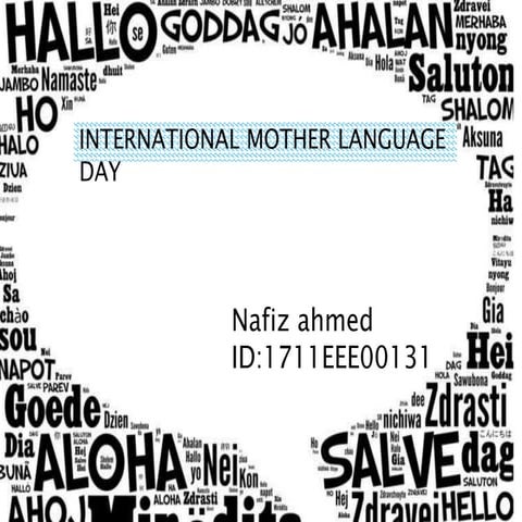 International mother language day