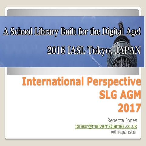International Perspectives in School Libraries 