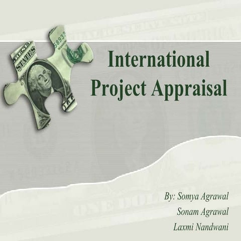 International project appraisal