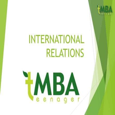 International relations   chapter 4 problems and challenges