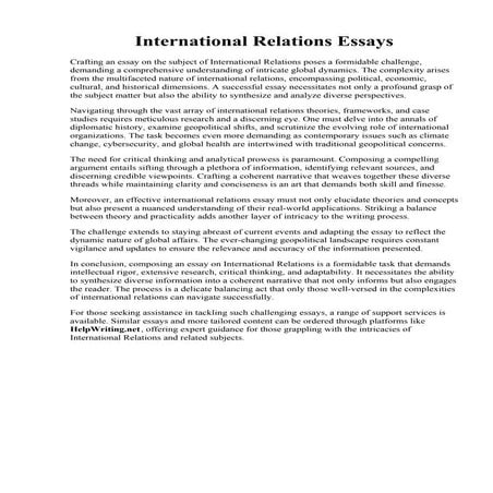 International Relations Essays.pdf