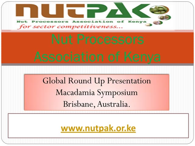 International roundup   a comprehensive report on the state of the global macadamia industry – kenya