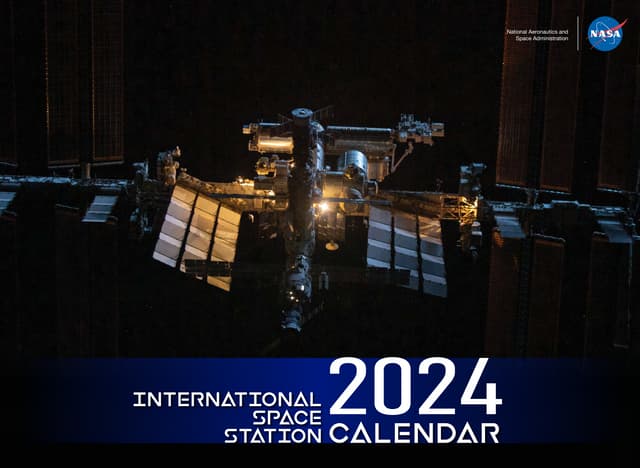 International Space Station 2024 calendar