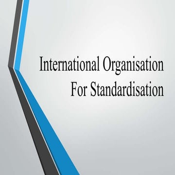 ISO Standard 13485