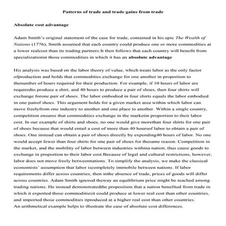 International trade lecture_notes