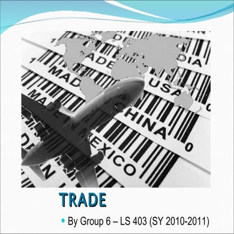 International trade ppt