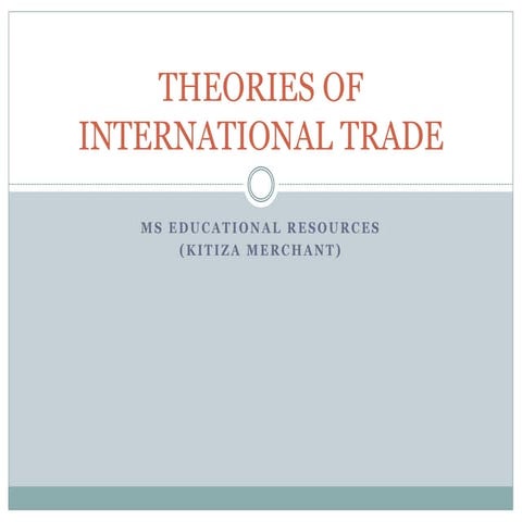 The law of absolute advantage and comparative advantage