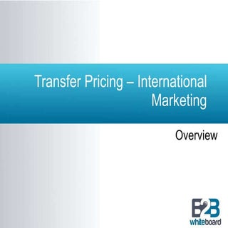 Transfer Pricing