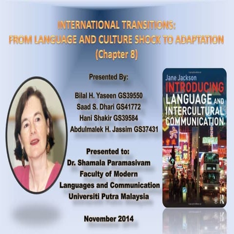 International transitions presentation 