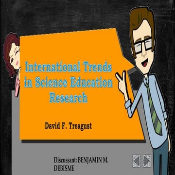 International Trends in Science Education Research