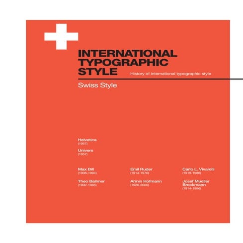 International typographic style