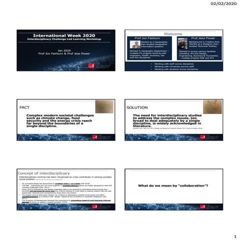 International week 2020