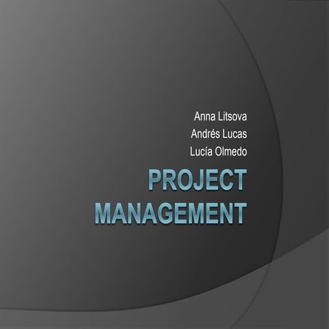 International Week of Trencin - Project Management - Alexander Dubcek University of Trencin