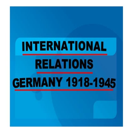 Internation relations history revision 2