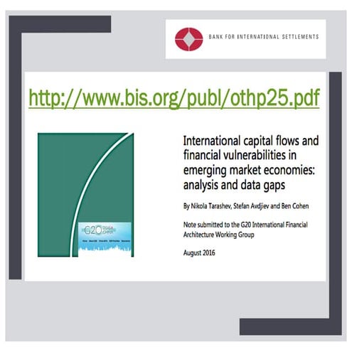 International capital flows and financial vulnerabilities in emerging market ...