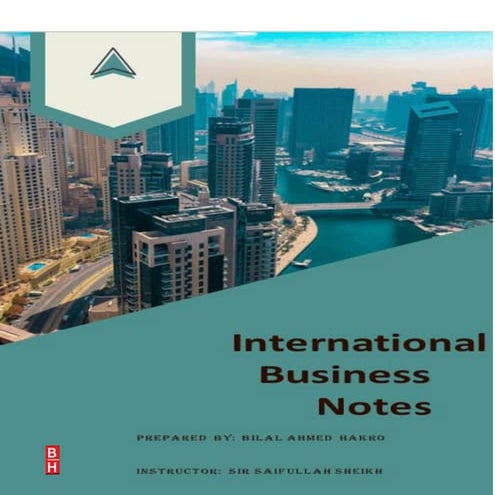 Internatonal  Business Notes Updated.pdf