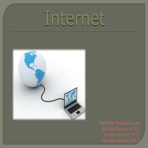 A História Da Internet | PPT