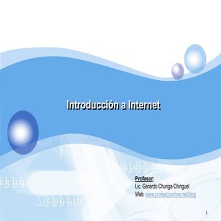 Introducción a Internet