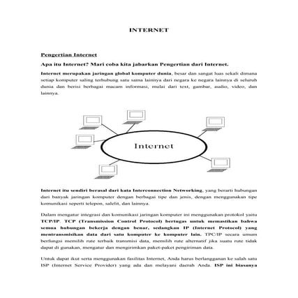 DEFINISI INTERNET