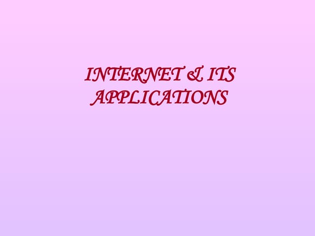 Internet